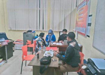 Perempuan yang viral sedang diperiksa Polda Sumbar