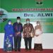 Gubernur Sumbar Mahyeldi Ansharullah bersama istri dan Sekdaprov Sumbar Drs Alwis bersama istri saat malam silaturahmi akhir masa jabatan