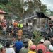 Kebakaran rumah di Nagari Sawah Tangah, Kecamatan Pariangan, Tanah Datar