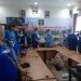 Ketua DPD Partai Demokrat Sumbar Mulyadi bersama Kakanwil Kemenkumham Sumbar R Andika Dwi Prasetya