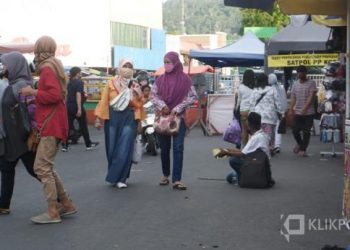 Pengemis di Pasar Raya Padang