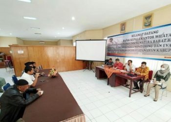 Pertemuam masyarakat Nagari sumpur dengan BPB Tanah Datar