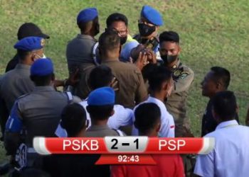 Laga PSKB vs PSP