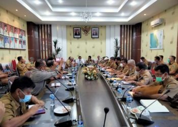 Rapat Koordinasi Bupati Pessel bersama Kepala Perangkat Daerah di Lingkup Pemkab Pessel