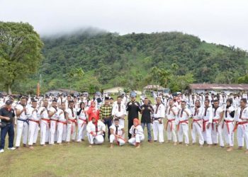 Tarung Derajat se-Sumbar Latihan Gabungan di Padang Panjang