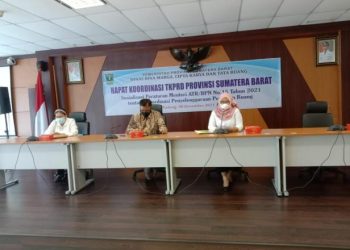 Rapat koordinasi TKPRD Sumbar