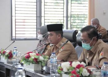 Wawako Solok, Dr. Ramadhani Kirana Putra menyampaikan KUA PPAS Perubahan APBD Kota Solok 2021