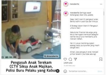 Aksi keji pengasuh pukul dan tendang anak 1