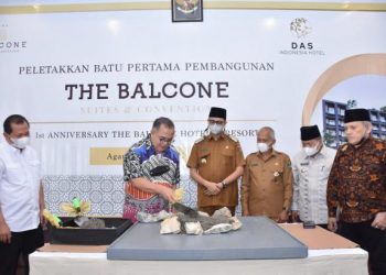 Bupati Agam menghadiri perayaan 1 tahun The Balcone Hotel