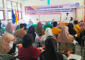 Rektor UMMY Solok, Prof. Syahro Ali Akbar ingatkan mahasiswa manfaatkan bantuan sesuai peruntukan