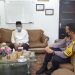 Walikota Padang Mahyeldi Saat Berkunjung di Ruangan Kapolresta Padang Kombes Pol Imran Amir