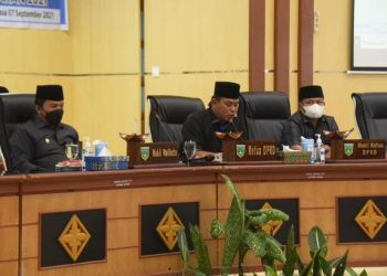 Wawako Asrul Sampaikan Nota Pengantar Rancangan KUA PPAS APBD TA 2022 dan Perubahan KUA PPAS TA 2021