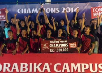 UNP raih juara 1 TCC 2016 Regional Padang.