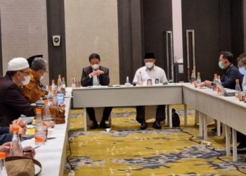 Kemenag gelar FGD bersama Kemenkes dan PPIU bahas skema ibadah umrah saat pandemi, Selasa (19/10/2021)