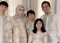 Andre Taulany bersama istri dan anaknya