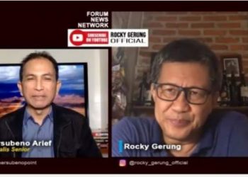 Rocky Gerung Sindir 51 Guru Besar Yang Minta RUU KPK Dibatalkan.