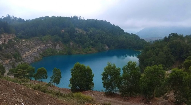 Danau Biru Sawahlunto