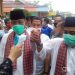 Bupati Pessel, Rusma Yul Anwar dan Wakil Bupati Rudi saat mendaftar Pilkada 2020 di Kantor KPU Pessel