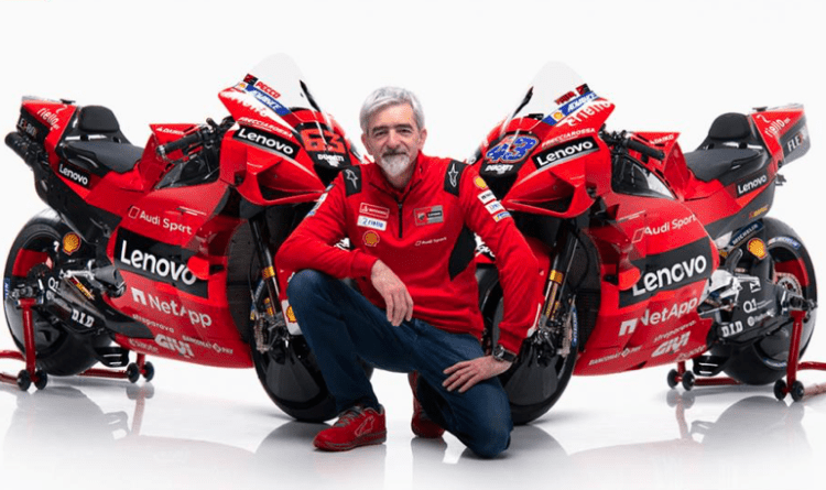 Ducati membawa mesin motor baru MotoGP2022