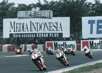 Foto Pebalap MotoGP Jadul di Sentul 1997