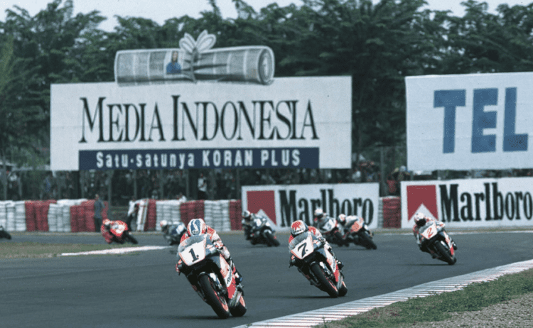 Foto Pebalap MotoGP Jadul di Sentul 1997