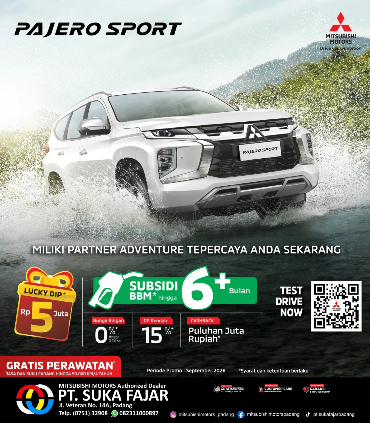 Pajero Sport Padang