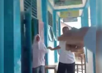 Tangkapan layar video terkait dugaan perundungan di salah satu sekolah SMK di Kabupaten Solok.(Ist)