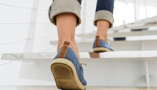 Tubuh sehat bisa terjaga dengan langah kaki yang cukup