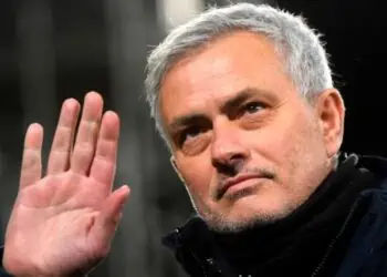 Pelatih AS Roma Jose Mourinho