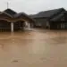 Banjir yang merendam rumah warga di Desa Batilai, Kecamatan Takisung, Kabupaten Tanah Laut, Provinsi Kalimantan Selatan, Selasa (8/3). (BNPB Kabupaten Tanah Laut)