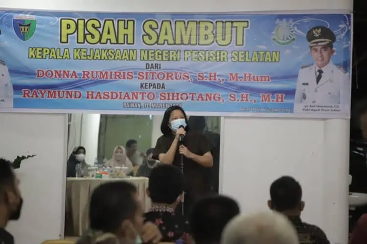 pisah sambut Kepala Kejaksaan Negeri Pessel,