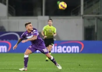 Pemain Fiorentina Lucas Torreira