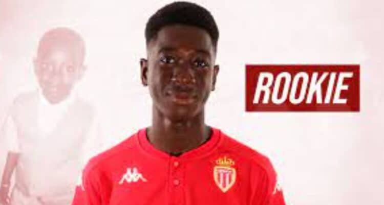 Pemain Muda AS Monaco Mamadou Coulibaly