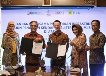 Dukung Ekosistem Kendaraan Listrik, PLN dan BNI Berkolaborasi Memperluas Jangkauan SPKLU