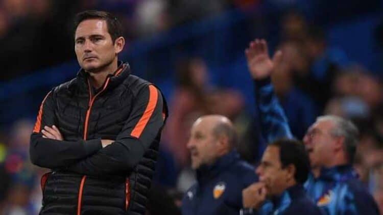 Pelatih everton Frank Lampard