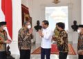 pansel bpkh bertemu jokowi