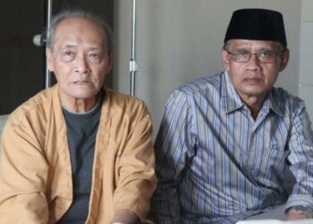 Buya syafii mariif dan Ketua PP Muhammadiyah Haedar Nashir