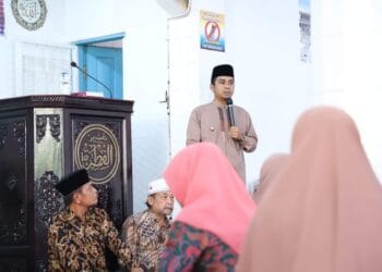 Wakil Wali Kota Solok, Ramadhani Kirana Putra saat silaturahmi dengan FKWiya Kota Solok.(Prokomp)