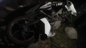 Motor korban kecelakaan