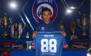 Pemain Arema FC Irsyad Maulana