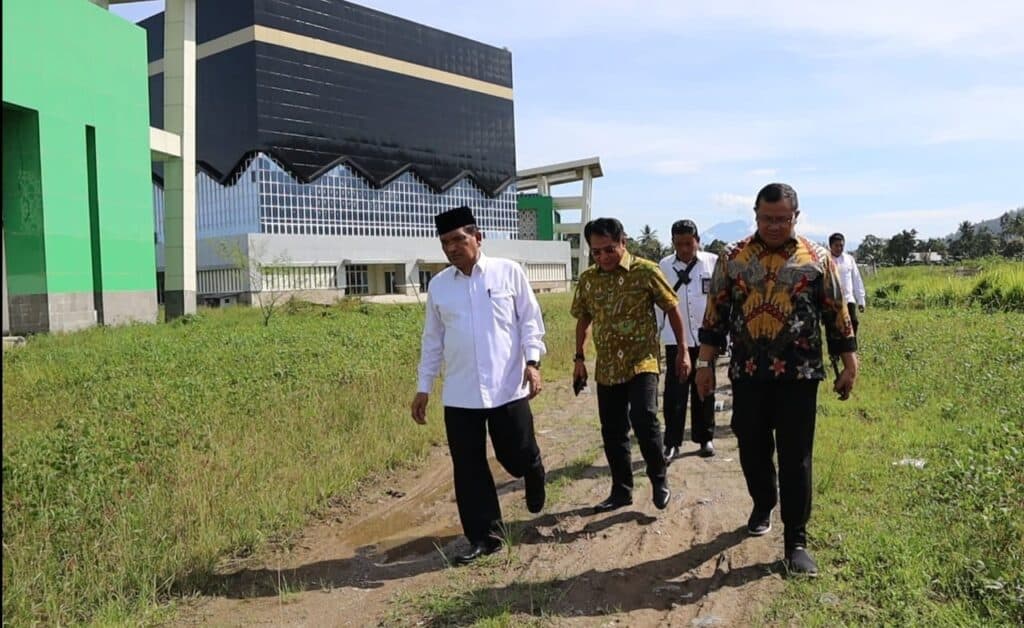 Kementerian Agama (Kemenag RI) dan anggota Komisi Vlll DPR RI meninjau Asrama Haji Padang Pariaman