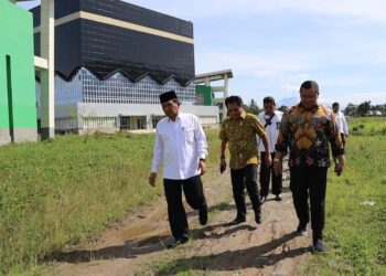 Kementerian Agama (Kemenag RI) dan anggota Komisi Vlll DPR RI meninjau Asrama Haji Padang Pariaman