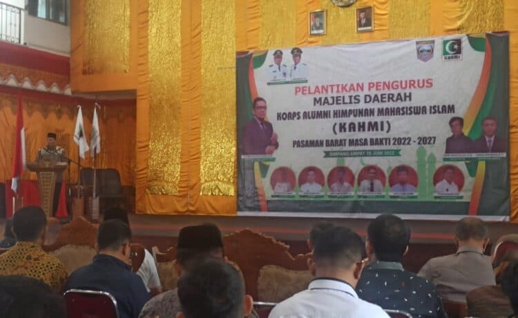 pelantikan kepengurusan MD KAHMI Pasaman Barat