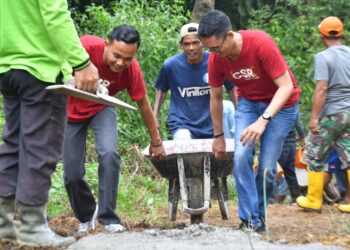 Pengecoran Jalan Bukit Nabu