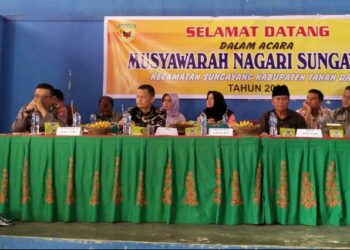 Musyawarah Nagari Sungayang, Kecamatan Sungayang menyusun RKP 2023