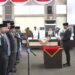Sekda Kabupaten Solok, Medison mengambil sumpah jabatan 26 pejabat administrator.(Ist)