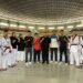 Ketua TI Sumbar, H. Zul Elfian Umar saat bersama kontingen Taekwondo PPLP Sumbar di Kejurnas Tangerang.(Prokomp)