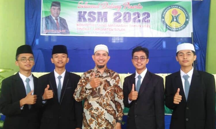 Tim KSM MA Pondok Pesantren Royatul Islam.(Ist)