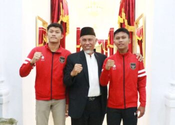 2 pamain asal Sumatera Barat yang baru saja tergabung dalam Timnas U-16