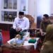 Pertemuan Wali Kota Solok. H. Zul Elfian Umar dengan perwakilan Gojek di Balai Kota Solok.(Prokomp)